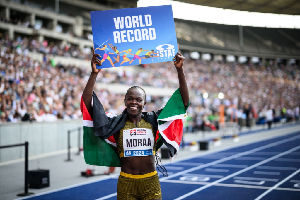 Weltrekord für Mary Moraa über 600 Meter