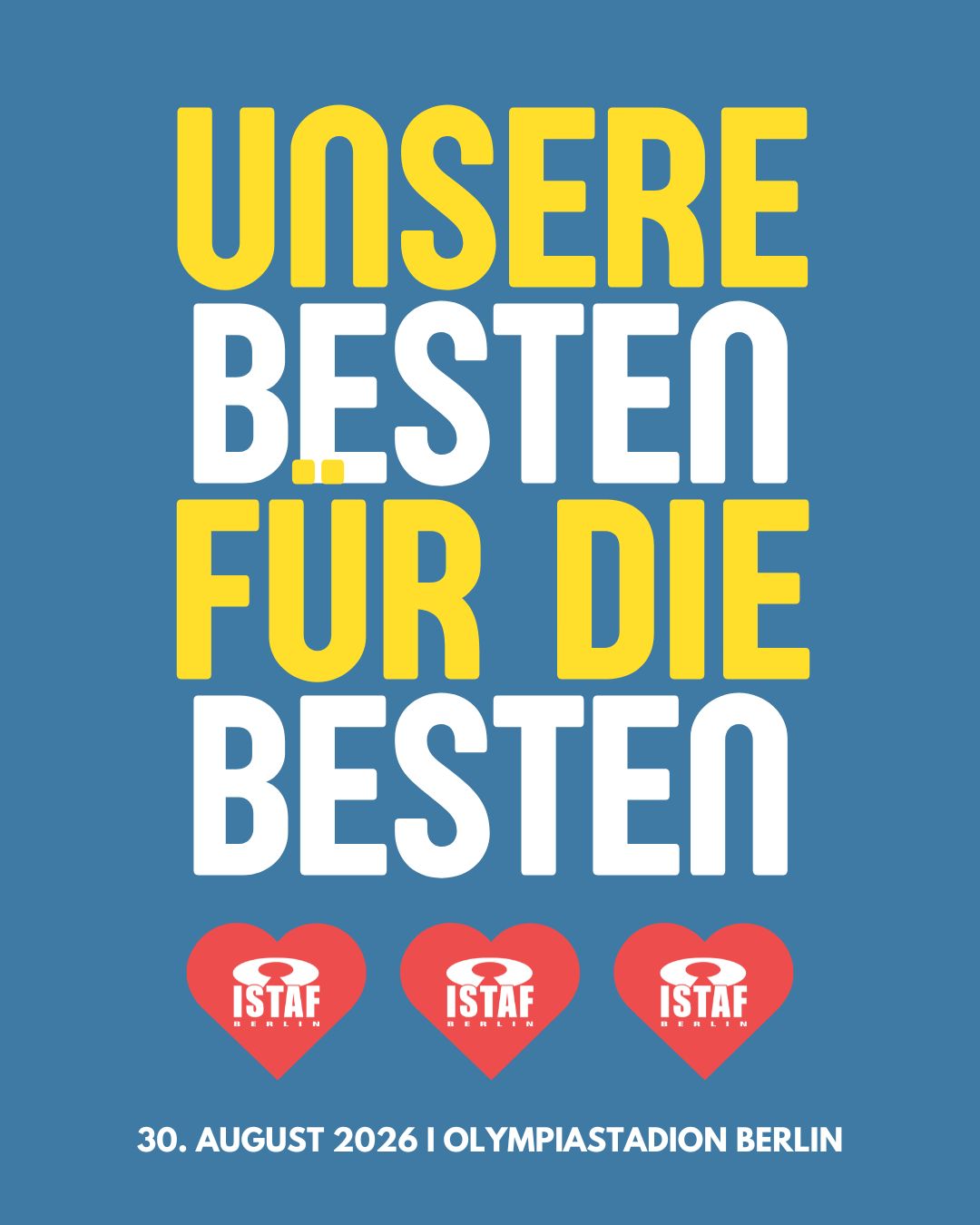 Unsere Besten für die Besten: 2 Tickets für 59 €