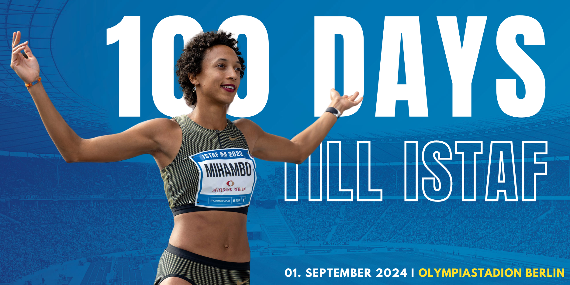 Nur noch 100 Tage: Weltklasse-Leichtathletik beim ISTAF