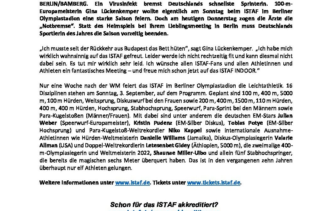 MEDIENINFO_ISTAF23_Saisonaus_230831