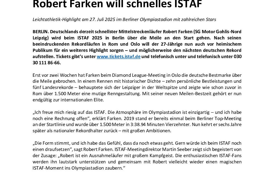 MEDIENINFO_ISTAF25_Farken_230625_iA