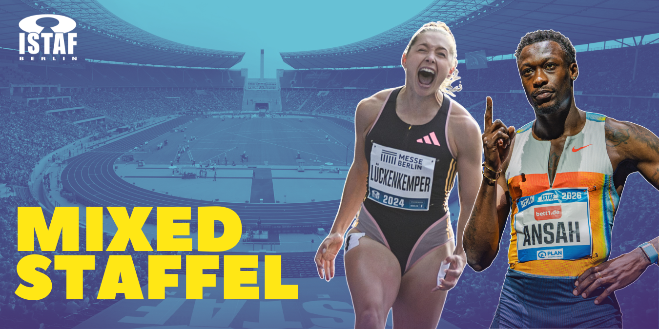 Eine ISTAF-Idee wird 2028 olympische Disziplin: 4x100m-Mixed-Staffel mit Gina Lückenkemper, Owen Ansah & Co peilt beim ISTAF Bestzeit an!