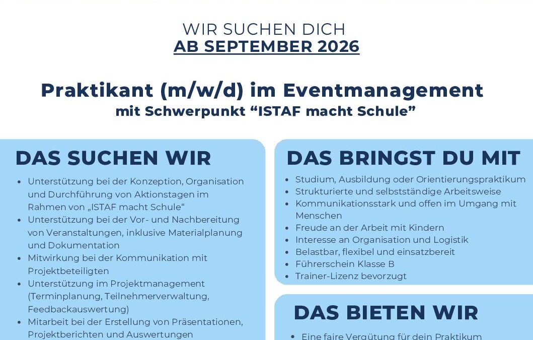 Stellenausschreibung ImS