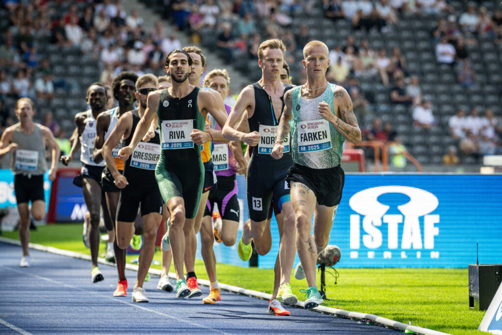 Robert Farken läuft Deutschen Rekord