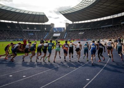 Start beim Sprint ISTAF Berlin 2022